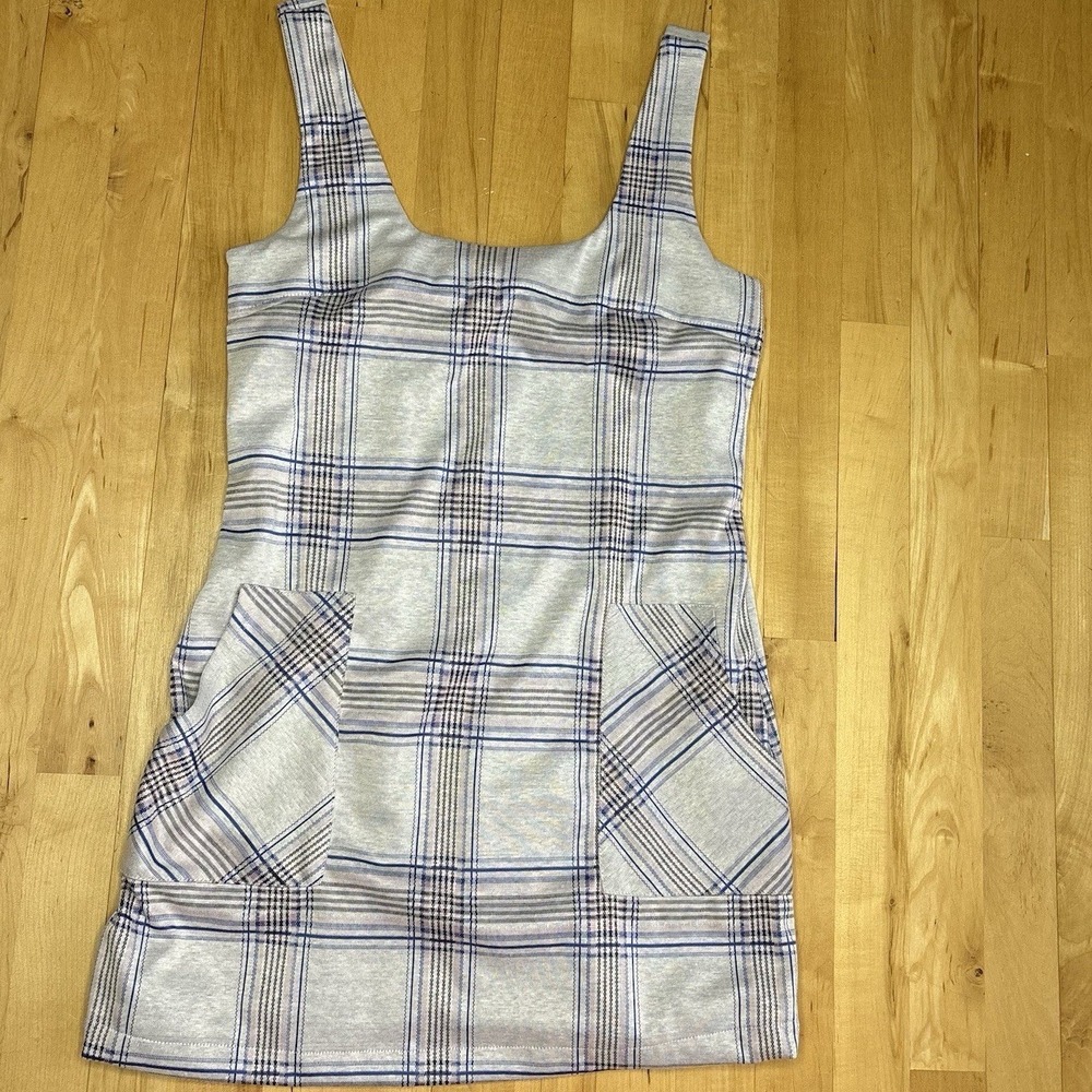 Altar'd State School Girl Jumper Dress Medium Academia Preppy Gossip Girl Plaid‎